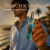 Eze Perfume Surge l Fresh Aquatic l Travel Size Long Lasting Eau De Parfum - 18ml (For Men)