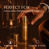 Eze Perfume Boujee Unisex l Oud Leathery l Travel Size Long Lasting EDP-18ml (For Men & Women)
