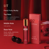 Eze Perfume Lit l Fruity Vanilla l Travel Size Long Lasting Eau De Parfum - 18ml (For Women)