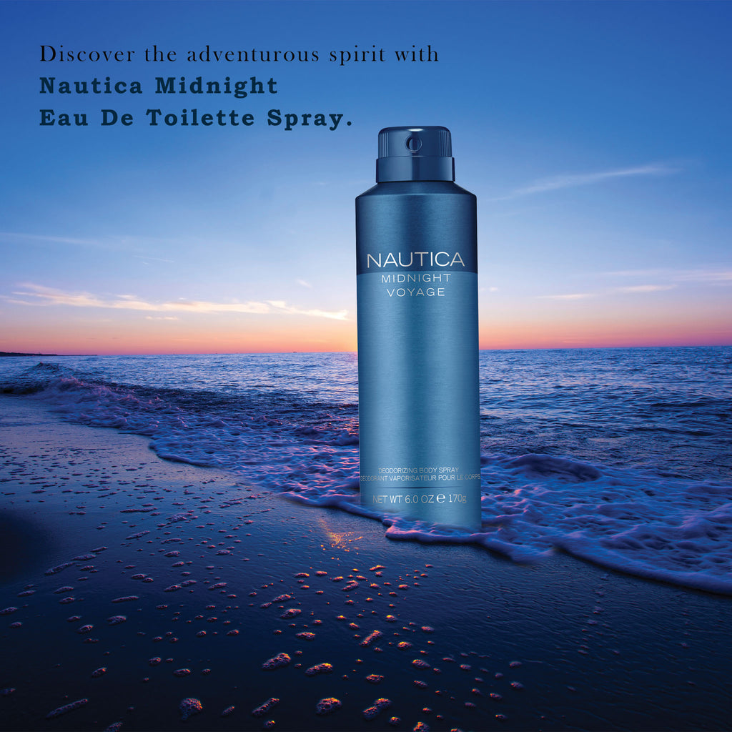 Nautica Midnight Voyage Body Spray 170g – BEAUTY SCENTIMENTS