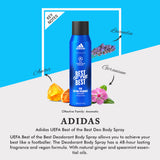 Adidas UEFA Best of the Best Deo Body Spray 150ml