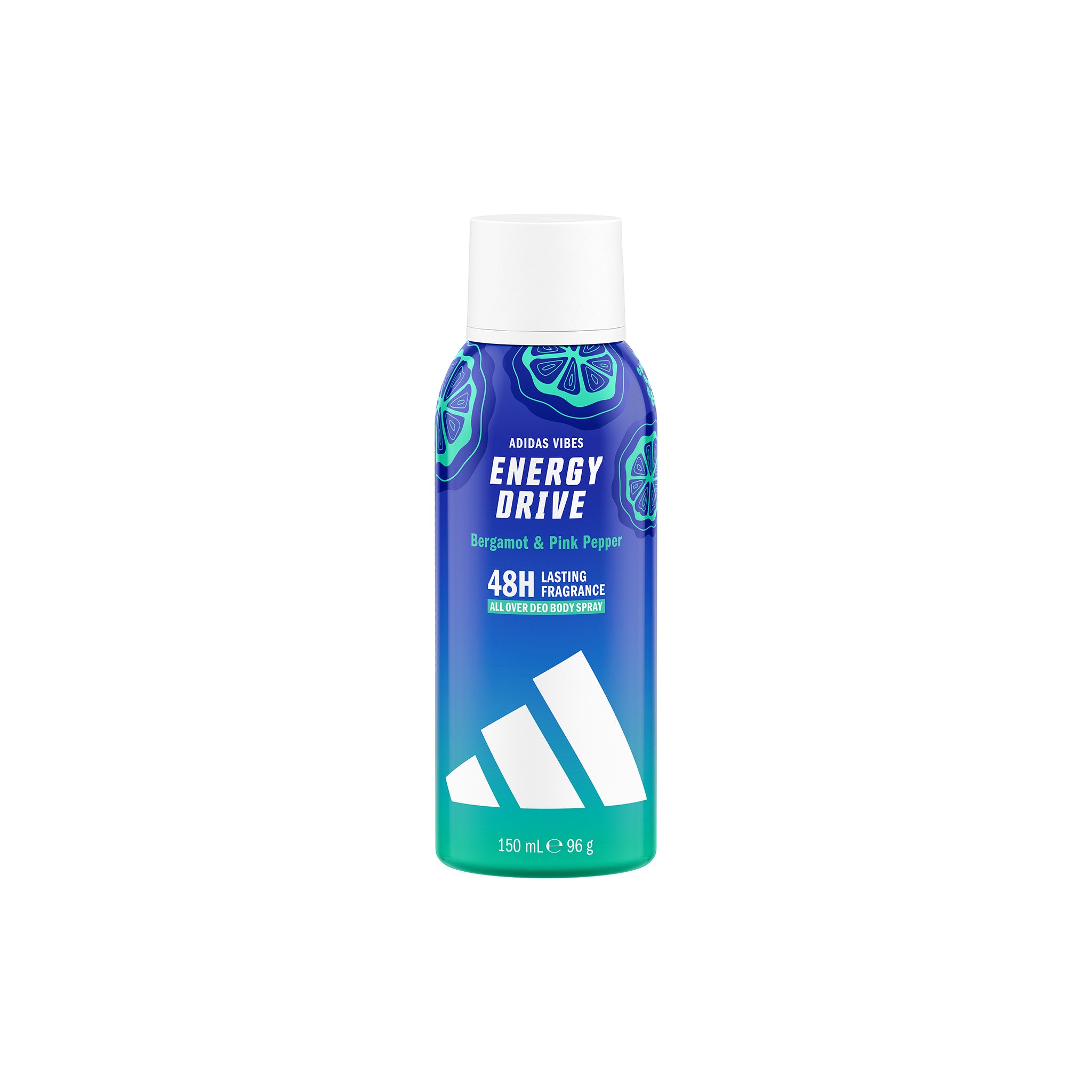 Adidas Vibes Energy Drive 48H All Over Deo Body Spray 96g
