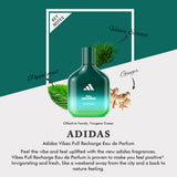 Adidas Vibes Full Recharge Eau de Parfum 100ml