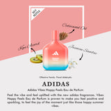 Adidas Vibes Happy Feels Eau de Parfum 100ml