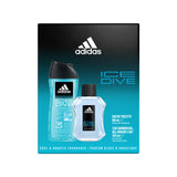 Adidas Ice Dive Gift Set (Eau de Toilette 100ml + Shower Gel 250ml)