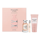 Abercrombie & Fitch Authentic Holiday Gift Set (Eau de Parfum 100ml + 15ml + Body Lotion 200ml)