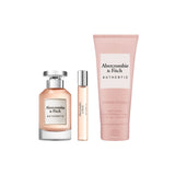 Abercrombie & Fitch Authentic Holiday Gift Set (Eau de Parfum 100ml + 15ml + Body Lotion 200ml)