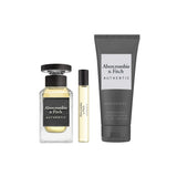 Abercrombie & Fitch Authentic Holiday Gift Set (Eau de Toilette 100ml + 15ml + Hair&Body Wash 200ml)