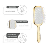Janeke Professional Golden Line Super Hair Brush 21.5cm