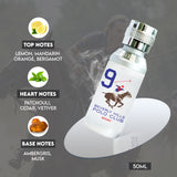 Beverly Hills Polo Club Sports No.9 Eau De Toilette For Men 50ml