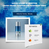 United Colors of Benetton United Dreams Together Him Deodorant Spray 150ml