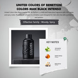 United Colors of Benetton Colors Man Black Intenso Eau de Parfum 100ml