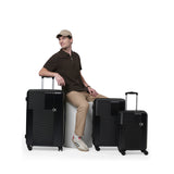 CALVIN KLEIN ASTORIA Range Black Hard 21" Cabin Luggage