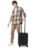 Calvin Klein Check -In Black Hard 20" Cabin Luggage