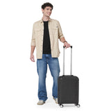CALVIN KLEIN HYPER LUXE Range Black Hard 22" Cabin Luggage