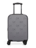 Calvin Klein INSIGINIA 2.0 Range Charcoal Grey Hard 20" Cabin Luggage