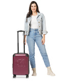 Calvin Klein LINA Range Berry Hard 20" Cabin Luggage