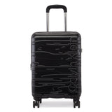 CALVIN KLEIN STATE OF FLOW Range Black Hard 21" Cabin Luggage