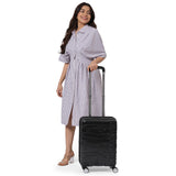 CALVIN KLEIN STATE OF FLOW Range Black Hard 21" Cabin Luggage