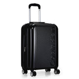 Calvin Klein WAFFLE (DTM) Range Black Hard 20" Cabin Luggage
