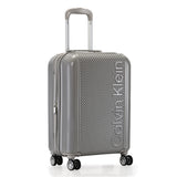 Calvin Klein WAFFLE (DTM) Range Heather Grey Hard 20" Cabin Luggage