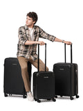 Calvin Klein Check -In Black Hard 24" Medium Luggage