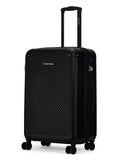 Calvin Klein Check -In Black Hard 24" Medium Luggage