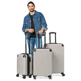 Calvin Klein LINA Range Heather Grey Hard 24" Medium Luggage