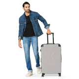 Calvin Klein LINA Range Heather Grey Hard 24" Medium Luggage