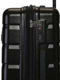 Calvin Klein RIDGE-LINE Range Pearlized Black Hard 24" Medium Luggage
