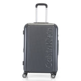 Calvin Klein WAFFLE (DTM) Range Charcoal Grey Hard 24" Medium Luggage