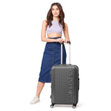 Calvin Klein WAFFLE (DTM) Range Charcoal Grey Hard 24" Medium Luggage