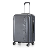 Calvin Klein WAFFLE (DTM) Range Charcoal Grey Hard 24" Medium Luggage