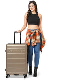 Calvin Klein RIDGE-LINE Range Pearlized Taupe Hard 28" Large Luggage