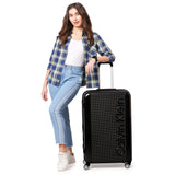 Calvin Klein WAFFLE (DTM) Range Black Hard 28" Large Luggage