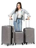 Calvin Klein MIDTOWN TOUR Range Dark Grey Hard 24" Medium Luggage