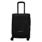 Calvin Klein ESCAPE Range Black Soft 20" Cabin Luggage