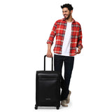 Calvin Klein ESCAPE Range Black Soft 24" Medium Luggage