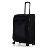 Calvin Klein ESCAPE Range Black Soft 24" Medium Luggage