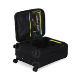 Calvin Klein ESCAPE Range Black Soft 24" Medium Luggage