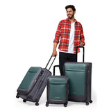 Calvin Klein ESCAPE Range Charcoal Soft 28" Large Luggage