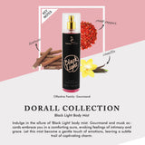 Dorall Collection Black Light Fragrance Body Mist For Women 236ml