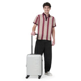 DKNY BEVELED Range White Hard 22" Cabin Luggage