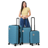 DKNY DNA Range Aqua Hard 20" Cabin Luggage