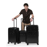 DKNY STACK LOGO Range Black Hard 22" Cabin Luggage