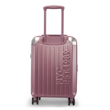 DKNY STACK LOGO Range Metallic Pink Hard 22" Cabin Luggage