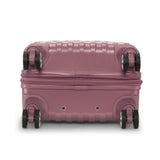 DKNY STACK LOGO Range Metallic Pink Hard 22" Cabin Luggage