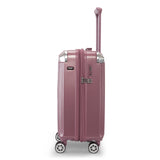 DKNY STACK LOGO Range Metallic Pink Hard 22" Cabin Luggage