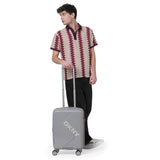 DKNY YOUR CALL Range T-Shirt Grey Hard 21" Cabin Luggage