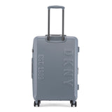 DKNY URBAN SAFARI Range Blue Suede Hard 24" Medium Luggage